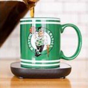 NBA Boston Celtics 12oz Mug Warmer Set